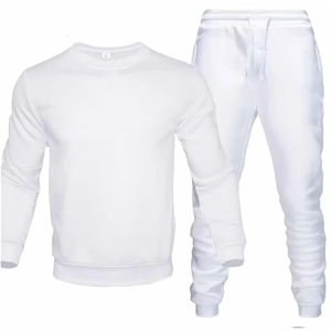 Nouvelle Collection de Vêtements pour Hommes - Ensemble 2 Pièces Hip Hop - Survêtement Casual Streetwear - Ensemble Hoodie et Pantalon de Jogging Couleur Unie - Product Image 5