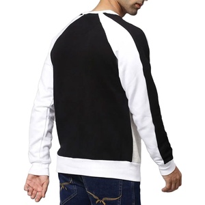 Streetwear Mode Vêtements pour hommes Qualité de luxe 100% Coton Rayé Panneau Sweat à capuche Couleurs claires Sweatshirts - Product Image 2