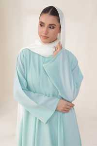 Nueva Llegada, Ropa Islámica Modesta, Túnica con Diamantes, Abayas Lujosas con Lentejuelas, Vestidos Musulmanes de Malla para Mujer, Abaya de Dubái, Poliéster - Product Image 5