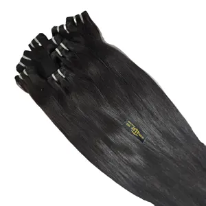 wholesale best price Super Silky Quality Double Drawn 100% Human Hair Bundles for Wholesale