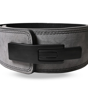 Cinturón de Levantamiento de Pesas con Hebilla de Palanca, Fabricado a Medida, de Cuero Vacuno, para Fitness - Product Image 3