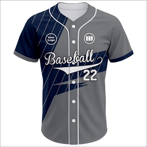 Proveedor de Uniformes de Béisbol Personalizados, OEM ODM, Ropa Deportiva Transpirable de Secado Rápido, Producción en Fábrica - Product Image 2