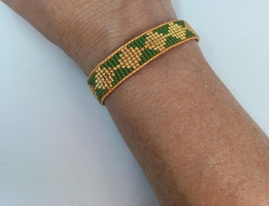 Bracelet perlé de qualité export, bracelet perlé haut de gamme, bracelet perlé finition lisse, prix usine de gros - Product Image 2