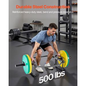 Barres de musculation de 2 pouces, capacité 500 LBS, équipement d'entraînement de force pour la musculation à domicile, barre trapèze, barre hexagonale, série de barres de musculation - Product Image 3