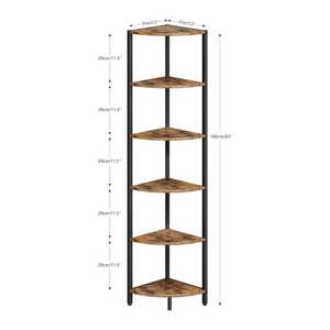 Support de plantes en métal minimaliste moderne avec étagères en bois pour plantes vertes d'intérieur et pots de fleurs - Product Image 2