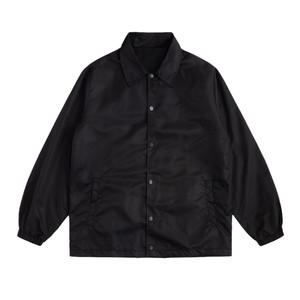 Chemise-veste pour homme, coupe ample, couleur unie, col rabattu, manches régulières, style décontracté, tissu polyester, vêtements de printemps - Product Image 5