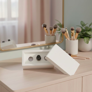 Caja de Almacenamiento de Maquillaje de Cartón Ecológica con Logotipo Personalizado |   Empaque de Papel para Cosméticos con Recubrimiento UV y Laminado Mate para Lápiz Labial - Product Image 5