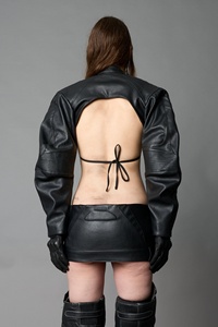 Cagoule en latex sexy pour femme, cagoule en caoutchouc avec perruque, cagoule sexy pour adulte, cosplay, jeu de rôle - Product Image 5