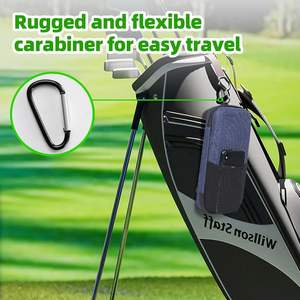 Étui porte-gants pour téléphone, outils <span class=keywords><strong>de</strong></span> réparation, marqueurs <span class=keywords><strong>de</strong></span> balle et accessoires <span class=keywords><strong>de</strong></span> golf. Support amovible pour gants <span class=keywords><strong>de</strong></span> golf, étui pour accessoires <span class=keywords><strong>de</strong></span> golf - Product Image 2