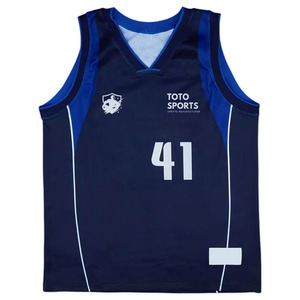 Jersey de Baloncesto Deportivo, Transpirable, Suave, de Alto Rendimiento, Diseño Personalizado, Corte Ajustado, Ligero, del Mejor Proveedor, Precio al por Mayor - Product Image 1