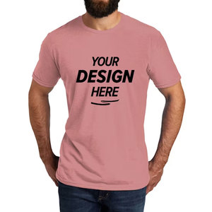 Custom Logo Low MOQ Tee Shirt Men 100 Combed Cotton Soft Blank <b>Red</b> T-Shirt Dropshipping Supplier Bulk Factory T-Shirt - Product Image 4