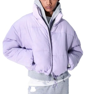Chaqueta Acolchada Corta de Invierno para Mujer, Profesional, Transpirable, Impermeable, de Manga Larga, al por Mayor - Product Image 3