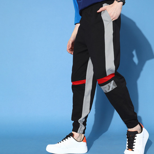 Pantalones unisex de pierna ancha estilo urbano, holgados, bordados, informales, gruesos, tipo jogger, streetwear, para hombre, personalizados - Product Image 4