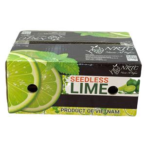 Rectangular Folding Corrugated Board Carton Box Custom Logo Flexo UV Printing Recycled Materials for Agricultural Products - Product Image 2