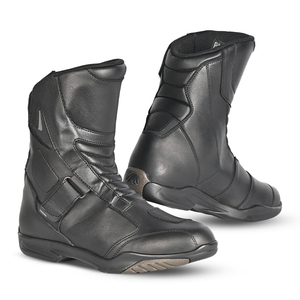 Bottes de motocross en cuir imperméables, respirantes et coupe-vent pour hommes et femmes, pour la course et le tourisme hors route - Product Image 1
