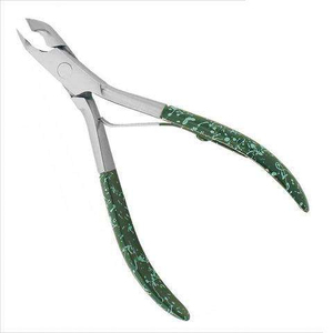 Reinforced Stitched Round Cuticle Nipper Nail Manicure Scissors Cuticle Clippers Trimmer Dead Skin Remover Pedicure Sharp Jaw - Product Image 1