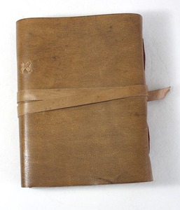 Cuaderno de Tapa Blanda Premium Hecho a Mano con Papel de Algodón Reciclado y Cuerdas de Algodón a Juego, Diario de Cuero de Cabra TC - Product Image 4
