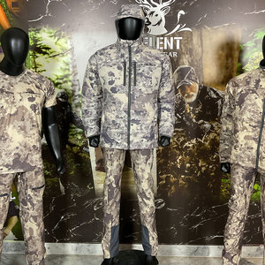 Ensemble de chasse camouflage veste tactique et pantalon imperméable respirant chaud intérieur polaire veste de chasse équipement de chasse - Product Image 5