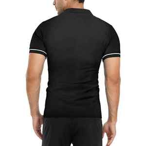 Polo de golf pour homme de qualité supérieure, tissu respirant anti-humidité, manches courtes, vêtements de sport décontractés, fabricant de vêtements de mode - Product Image 5