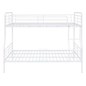 Letto a Castello in Metallo Bianco Full XL Sopra Misura Queen - Product Image 4