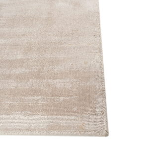 Alfombra Rectangular Beige de Viscosa Tejida a Mano, Alfombra de Textura Suave para Decoración del Hogar - Product Image 5
