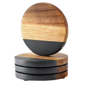Latest Design Natural Pattern Wooden <b>Coasters</b> Top Selling <b>Wood</b> & Stone Table Accessories Wholesale Price Kitchenware <b>Coasters</b> - Product Image 3