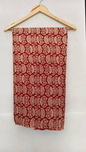 Vestido de Algodón 100% Ligero, Transpirable y Ecológico con Estampado Floral Rojo Hecho a Mano para Mujer y Niña, Éxito de Ventas 2026 - Product Image 6