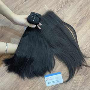 Extensions de cheveux lisses non traités les plus vendues 2026 – 100 % cheveux humains vietnamiens bruts – Fournisseur de cheveux naturels - Product Image 2