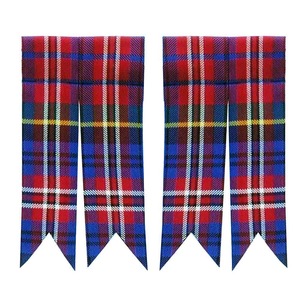 Écharpes de kilt personnalisées de marque, 16 tartans/Style écossais pointu, 100% laine acrylique, couleur et taille personnalisables - Product Image 1