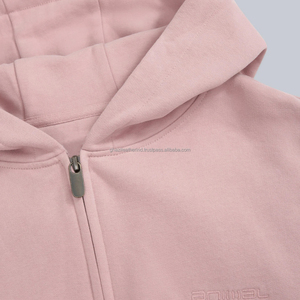 เสื้อสเวตเตอร์โอเวอร์ไซส์สำหรับผู้หญิงเสื้อมีฮู้ดของผู้หญิงเสื้อสเวตเชิ้ตคอตตอนคอกลมเปิดไหล่2025งานตามสั่ง - Product Image 2