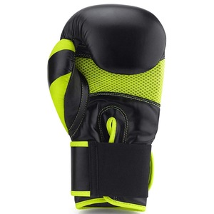 Gants de boxe en cuir et polyester de qualité supérieure, couleur personnalisée, design professionnel, respirants, pour la compétition. - Product Image 6