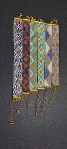 Handmade Stone <b>Beads</b> Set Black Yellow <b>Silver</b> Color for Bracelet Making - Product Image 6