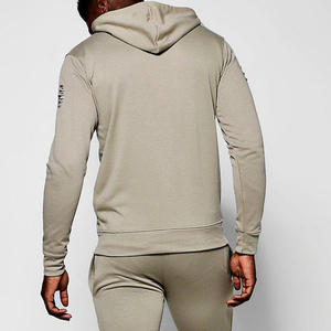 High Manufacture Quality Made <b>Men</b> Tracksuits For Jogging Wear 2024 New Stylish Acid Wash Zipper Distressed Tracksuits - Product Image 6