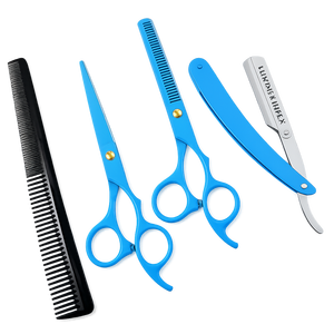 Navaja de Afeitar Recta Vintage Luminex Impex con Mango de Concha de Abulón y Acero al Carbono, Lista para Usar en Barberías y Salones - Product Image 5
