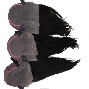 Pelucas de cabello humano frontal de calidad de lujo 10-40 pulgadas cabello humano Natural recto estilo Yaki para mujeres negras peluca Frontal larga - Product Image 3