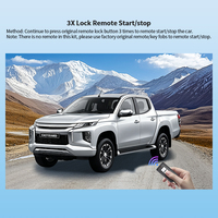 Arrancador remoto con llave de fábrica EASYGUARD Plug Play compatible con Mitsubishi Pajero, Outlander, Triton, Eclipse-cross ASK de los años 17-25.