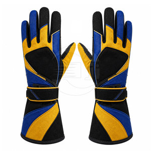 ถุงมือแข่งรถออกแบบพิเศษ ถุงมือแข่งรถระดับพรีเมียม สวมใส่สบายสำหรับการขับขี่ระยะยาว - Product Image 4
