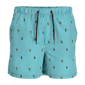 Shorts de Baño Casuales para Hombre, Secado Rápido, Ligeros, Cintura Elástica, Forro de Malla, Sublimados - Product Image 6