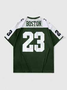 Nueva Camiseta Deportiva de Fútbol de Poliéster a la Moda para Hombre, Transpirable, Cuello en V, Manga Larga con Estampado de Estrella, Top de Entrenamiento OEM - Product Image 2