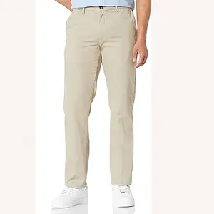 Activewear personalizado Hombres apilados chino pent con bolsillo Ropa de calle Pantalones de chándal de los hombres Pantalones chinos Flare Diseño personalizado pantalón