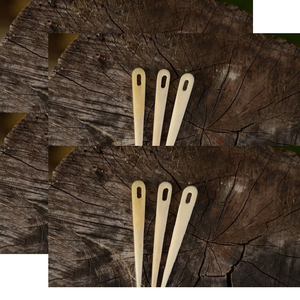 Agujas de Hueso Hechas con Hueso Natural de Búfalo para Tejer y Hacer Manualidades - Product Image 3