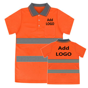 เสื้อโปโลสำหรับก่อสร้างติดถนนสะท้อนแสงกลางแจ้งเพื่อความปลอดภัยชุดทำงาน - Product Image 5