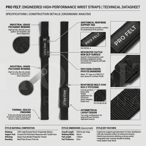 Sangles de compression unisexes pour la musculation, support de poignet en néoprène, sangles de musculation pour soulevé de terre, sangles d'entraînement de fitness pour la musculation - Product Image 2