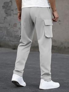 Pantalon cargo tactique robuste avec coutures renforcées, plusieurs poches de rangement, tissu respirant et une coupe sécurisée, idéal - Product Image 6