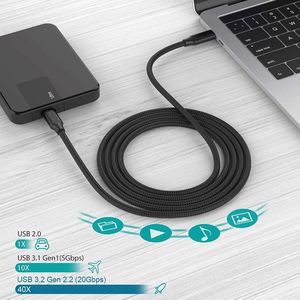 Nylon Braided Long <b>Charging</b> <b>Cable</b> for iPhone High Quality <b>Cables</b> and Wires - Product Image 3