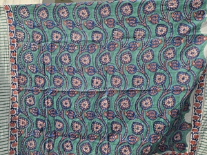 Hand Block Print Cotton <b>Sarong</b> Pareo Wholesale Floral Paisley Beach <b>Wrap</b> Lightweight Summer Cover Up Export Quality India - Product Image 4