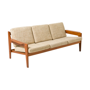 Modern Solid Teak Wood Platform <b>Bed</b> with Integrated Nightstands Luxury Bedroom Furniture - Product Image 1