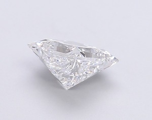 Diamant taille princesse 1,02 carat, couleur D, pureté VVS2, pierre cultivée en laboratoire CVD, polissage excellent, pour solitaire de fiançailles sur mesure. - Product Image 1