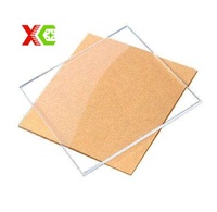 XUECHENG 1,22*2,44m 4x8ft 3mm 6mm 8mm Échantillon Gratuit Direct Usine Plaque PMMA Transparente Claire pour Gravure Laser