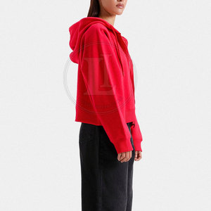 <b>Top</b> Quality Pakistan Made <b>Crop</b> <b>Top</b> <b>Hoodies</b> Custom Logo Causal Wear <b>Crop</b> <b>Top</b> <b>Hoodies</b> For Online Sale - Product Image 4